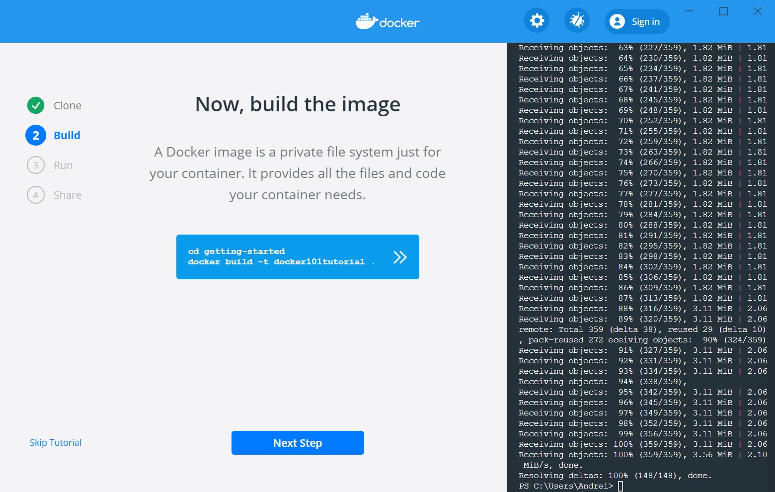 Установка Docker в Windows 10 изображение с сайта www.eth1.ru