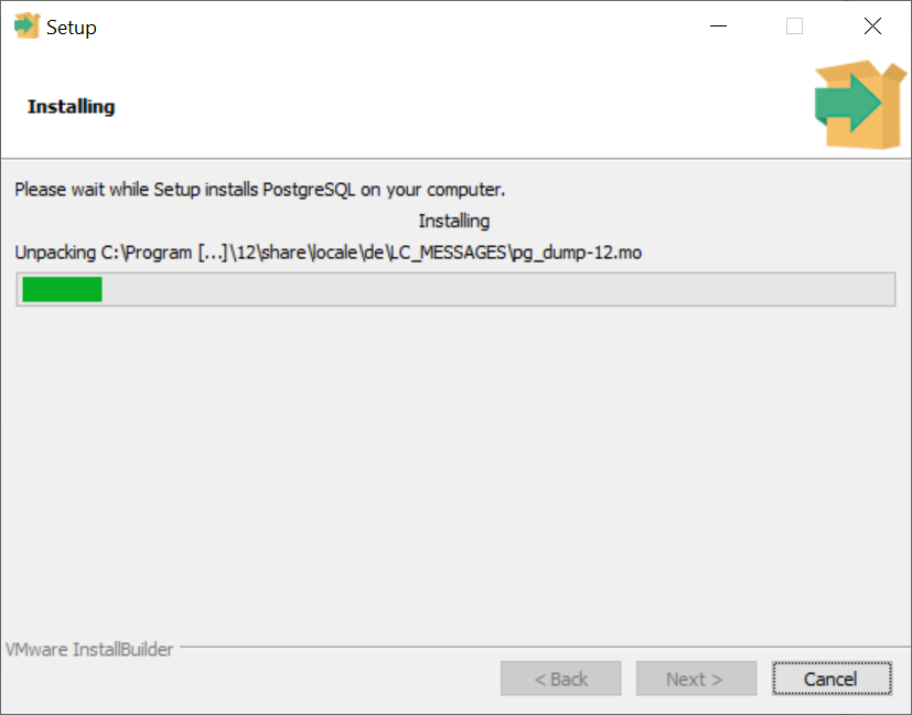 Установка Postgres 12 в Windows изображение с сайта www.andreyolegovich.ru
