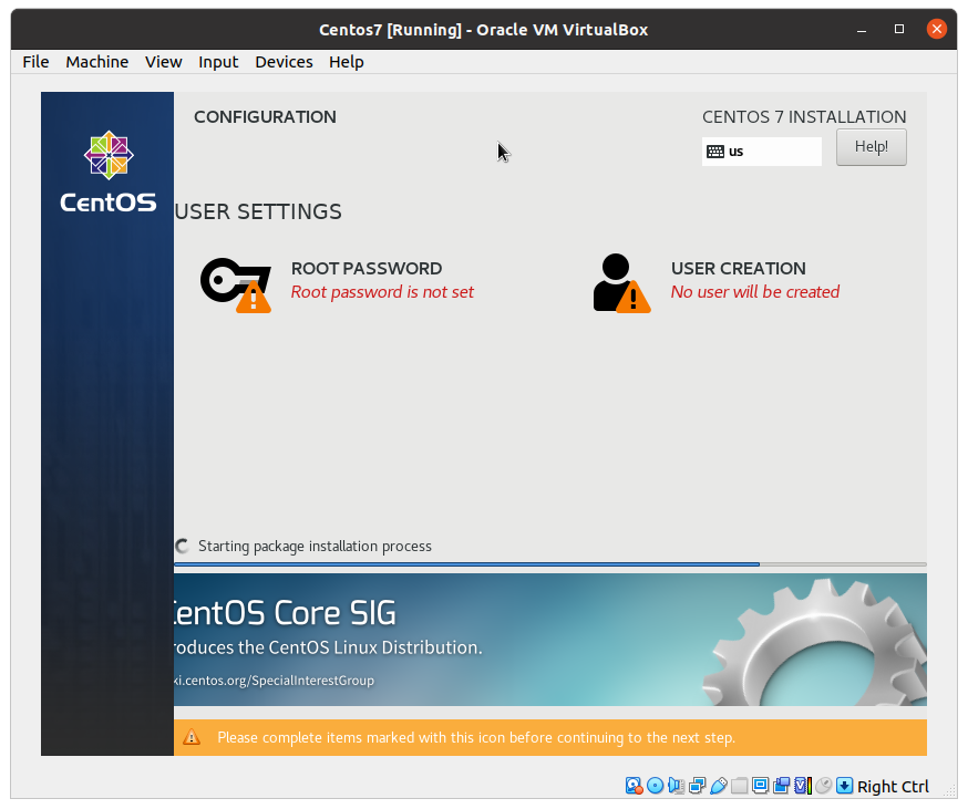 Установка CentOS 7 изображение с сайта www.andreyolegovich.ru