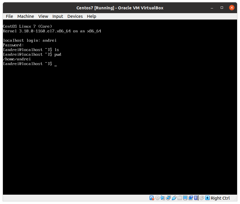 Установка CentOS 7 изображение с сайта www.andreyolegovich.ru