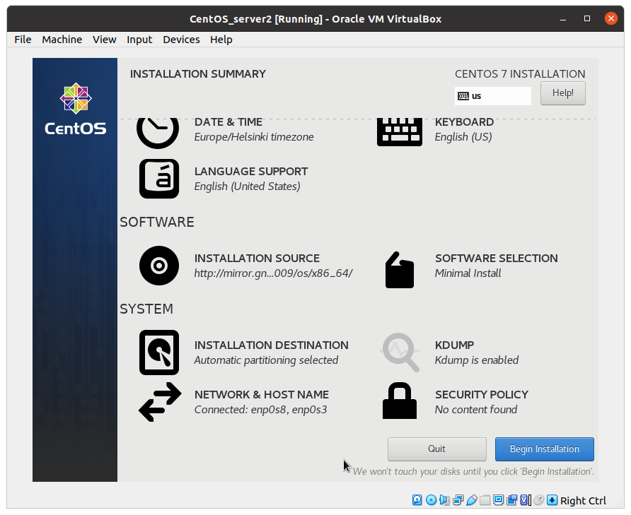 Установка образа через сеть VirtualBox изображение с сайта www.andreyolegovich.ru