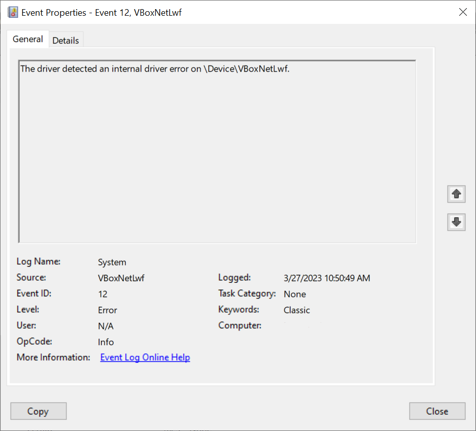 Изучение логов BSOD в Windows 10 изображение с сайта www.andreyolegovich.ru