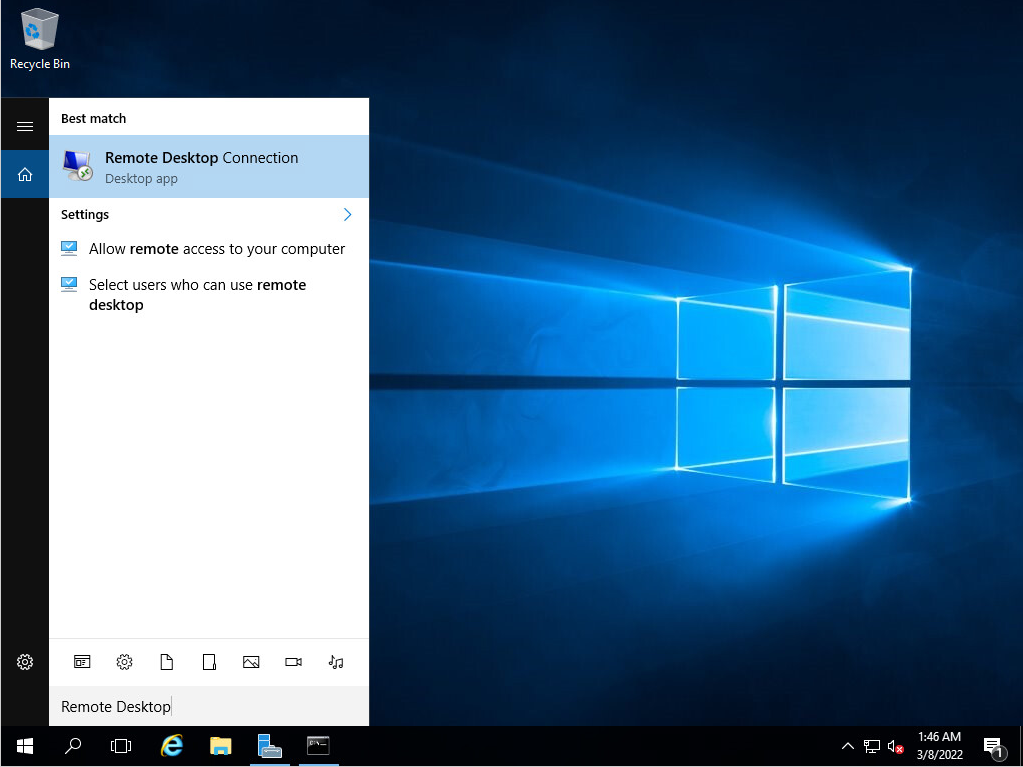 Разрешить доступ по RDP к Windows Server www.andreyolegovich.ru